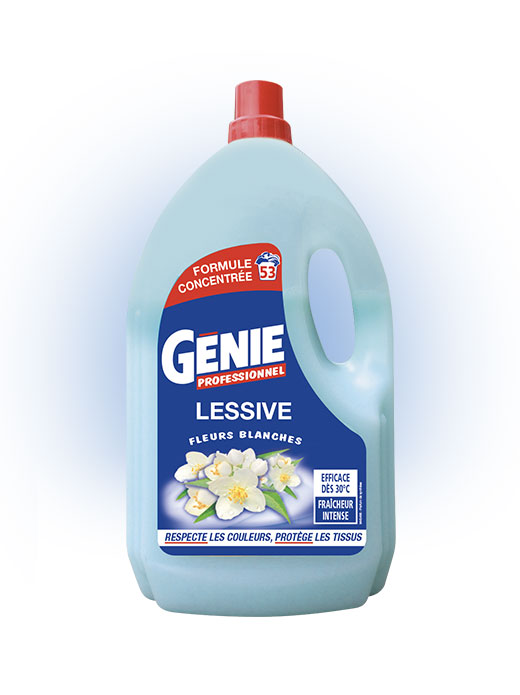 Lessive Fleurs Blanches 4L - SOLIPRO