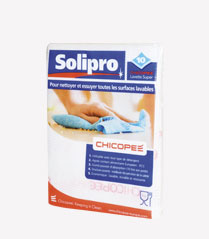 LAVETTE SUPER SOLIPRO BLANCHE - POLYBAG DE 10