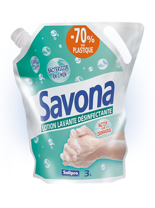 Lotion Lavante Désinfectante 3L Éco-Recharge Lotion Lavante Désinfectante 3L Éco-Recharge