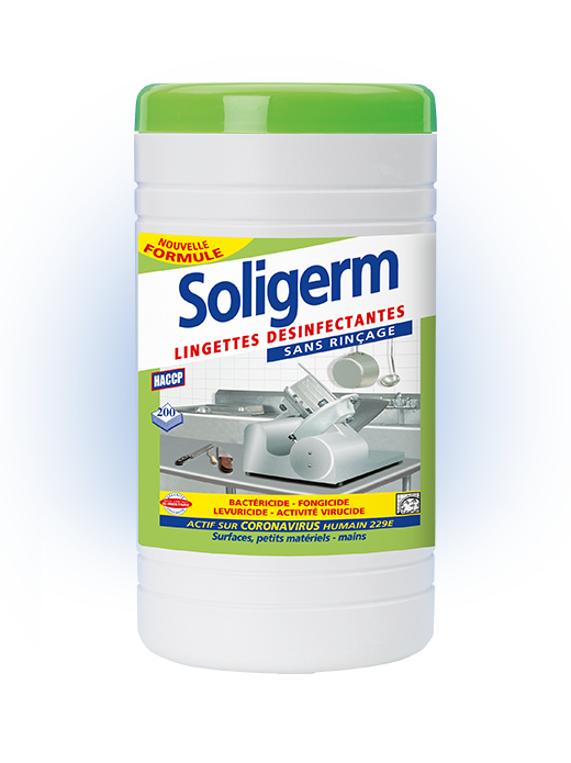 Soli-germ lingettes boîte de 200