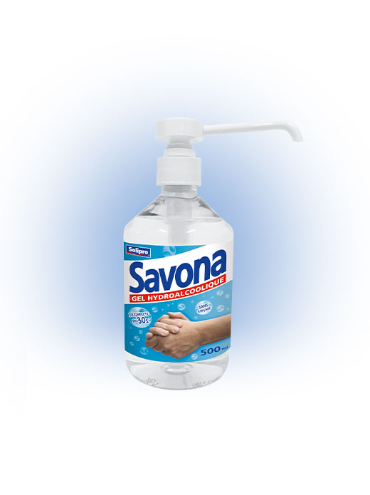 Savona gel hydroalcoolique 500ml