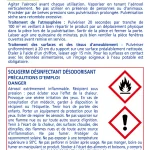 Soligerm Désinfectant désodorisant 750ml