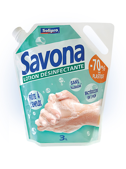 Lotion désinfectante Éco-Recharge 3L Lotion désinfectante Éco-Recharge 3L