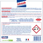 Solivaisselle Liquide Machine eaux dures 20L verso 175x170