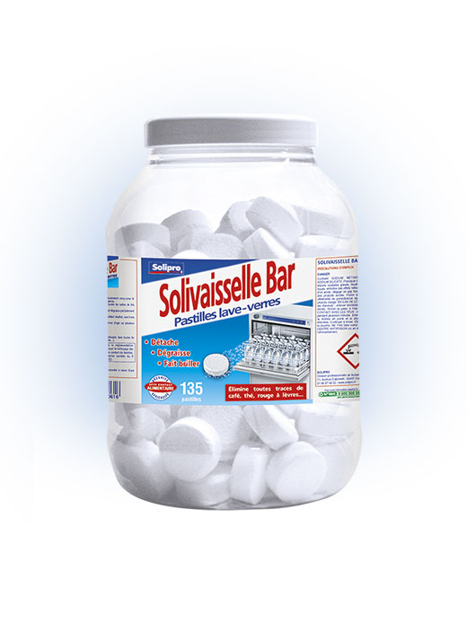 Bar Pastilles Lave-Verres x135 Bar Pastilles Lave-Verres x135