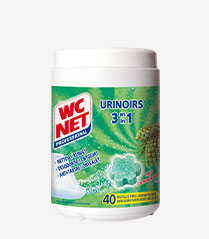 WC Net Pastilles urinoir 3en1